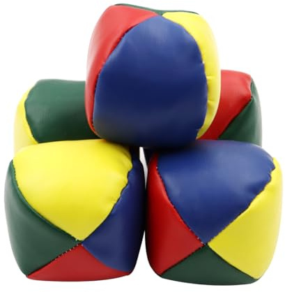 Hsthe Sea 5-teiliges Set mit bunten Jonglierbällen, Stressabbau, Hand-Auge-Koordination, interaktive Zirkusspiele, Ballwerfen