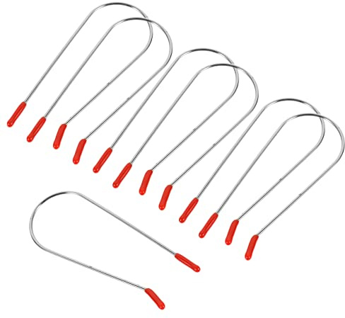 Beavorty 16pièces Pinces Pour Chauffants Acier Inoxydable Remplacement De Goupilles Et Pinces De Fixation Pour Bigoudis Chauffants Lot