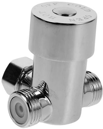 UKCOCO Way Temperature Control Mixer Valve Easy Install for Kitchen Bathroom Faucets