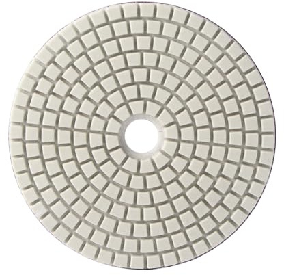 Fafeicy Disco de Pulido de Diamante de 100mm Almohadilla de Pulido Húmeda de 4 Pulgadas para Mármol de Granito con 10 Opciones de Grano (1000)