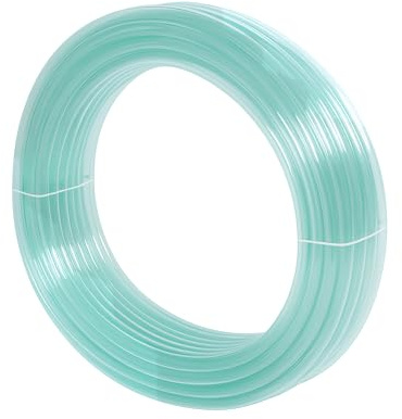 VIALIA PVC Schlauch transparent 16/21 mm, 10 Meter für Aquarium und Teich | Luftschlauch für Belüfter, Sauerstoffpumpen und Filteranlagen