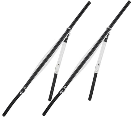 ERINGOGO Accordion Strap Flexible, and Suitable for Long-term Use Adjustable Leather with White Sturdy Design for 60-96-120 Bass Accordion for Outdoor Performances