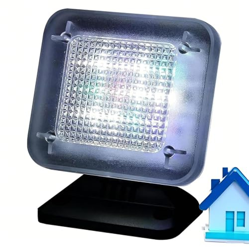 The Ultimate TV Simulator Light for Home Security | Auto-On at Dusk with Timer & Adjustable LED Head | Deter Burglars & Create a Lived-in Look When You're Away(1)