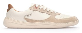 Pikolinos Aranjuez Deportivos Barefoot Unisex | en Cuero en Color Blanco