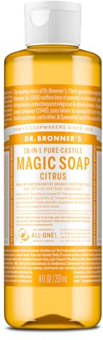 DR BRONNERS flüssige Zitronen & Orangenseife, 200 g