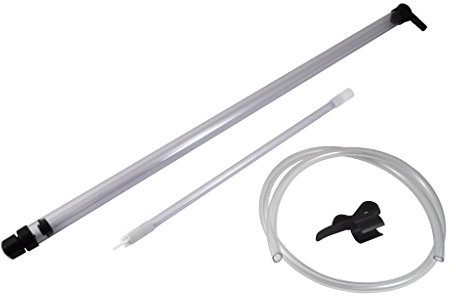 New Improved Design 23 Litre Auto Syphon (Self - Priming Syphon) Easy Flow - with Bottling Stick
