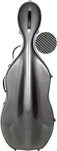 Cellokoffer Fiberglass 4/4 Classic point black M-case