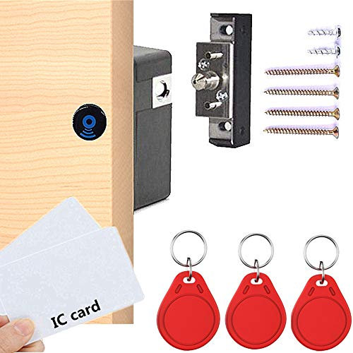 Serratura elettronica per armadietto, serratura RFID nascosta fai da te, per armadietti in legno, cassetti, armadietti, armadietti, armadietti, armadietti, armadietti, armadietti, serrature per armadi