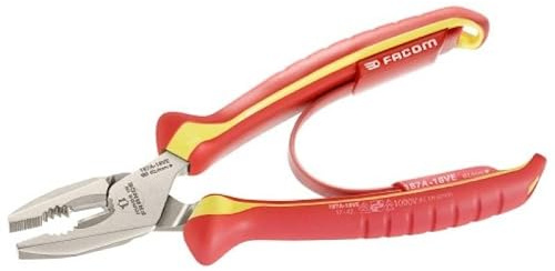 Facom Insulated Universal Pliers 1000 V D 1.8 mm