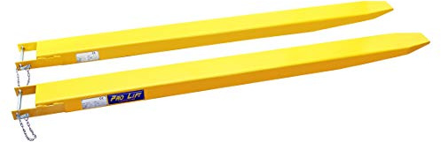 Pro-Lift-Werkzeuge Gabelstaplerzinken Verlängerung Länge 1800mm Breite 140mm Gabelstapler Verlängerung Zinkenverlängerung Stapler Frontlader Palettenzinken