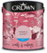 CROWN 2.5L Breatheasy MATT Emulsion Paint for Walls & Ceilings - RASPBERRY SOUFFLE