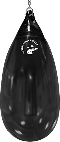 Boxing Honey Badger 2nd Generation Seamless Anti-Leak 110lb Water Punching Heavy Bag for Adults Heavy Duty Boxing Water Bag