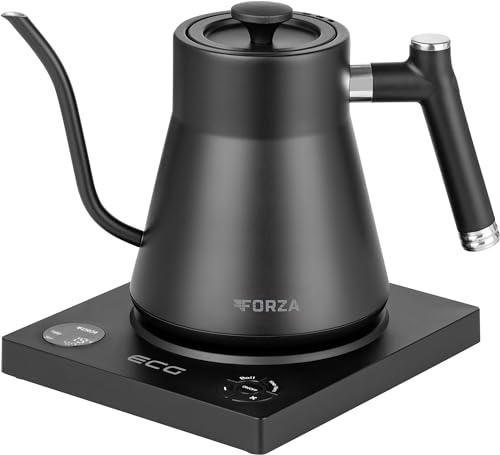 ECG Forza 8000 Pour over Nero, 1,0 l, 1200W