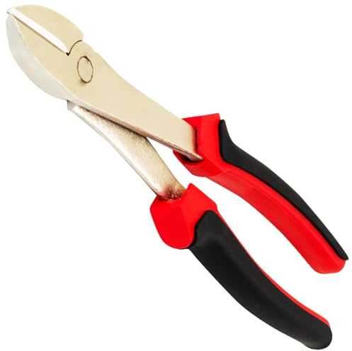 10 Inch Diagonal Side Cutting Pliers Wire Cable Cutter Angled Extra Long Heavy Duty Professional Mechanic Garage Workshop Vehicle Repairs DIY Hand Tools UK Free P&P