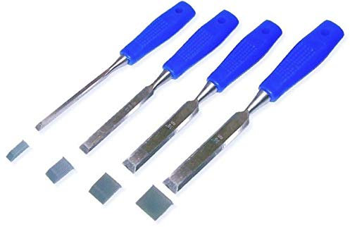 Juego de Formones de Carpintero 6-12-18-24 mm (4 piezas)