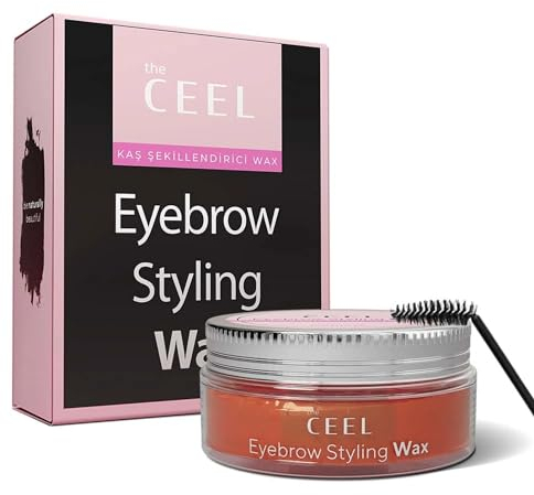 The Ceel Fijador de Cejas en Cera | Gel Fijador Cejas | Gel de Eyebrow Wax Natural
