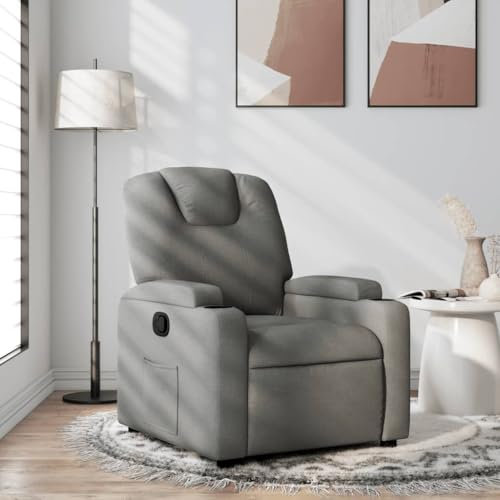 Xichuzi Relaxsessel Dunkelgrau Stoff, Relaxsessel, Fernsehsessel, Kinosessel, Gaming Couch - 372366