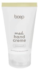 boep med Handcreme | Feuchtigkeitsspendende Pflegecreme ohne Duftstoffe für sehr empfindliche, trockene und strapazierte Hände | Zur Pflege bei Neurodermitis, Psoriasis und Handekzemen (40 ml)