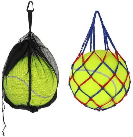 1 st svart bollväska, dragsko bollväska med karbinhake och 1 bollnät för 1 boll med dragkedja, ryggsäck bärbar nätpåse samt för basket, fotboll, handväska, volleybal