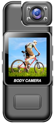 Macchina fotografica portatile del corpo con il suono/video ad alta risoluzione 180 ° Regola l'obiettivo Strumento portatile Videoregistratore portatile