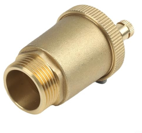 Automatisches Entlüftungsventil für Heizmaschinen, Zoll-Schnittstelle, Messingkonstruktion, hydraulische Steuerung, Außengewinde, entworfen für Warmwasserheizkörper