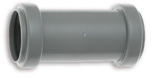 HT - Überschiebmuffe NW 50 Länge 105 mm/HT-Muffe/HTU Muffe/HT-Rohre/HT-Verbindungsstück /