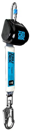 Irudek Tiger 2,5 - Anticaídas retráctil, Poliéster, Multicolor