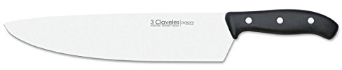 3 Claveles Domvs - Cuchillo para cocinero de 25 cm, 10 pulgadas