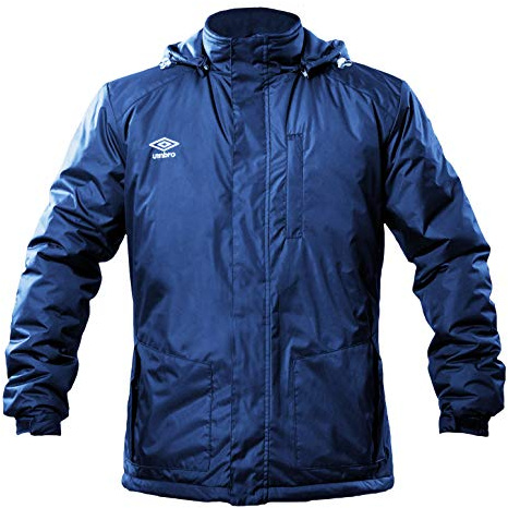 Umbro Ethereal Anorak Chaqueta Térmica con Capucha, Hombre, Azul, L