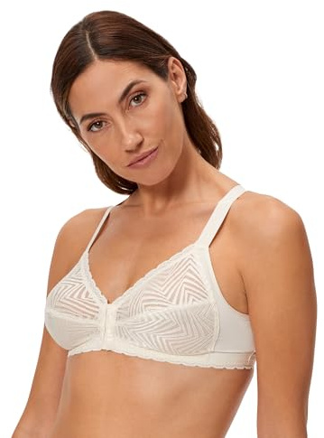 Playtex Soutien-Gorge Sans Armatures Ideal Posture Maintien et Élégance Femme x1, Nacre, 100C