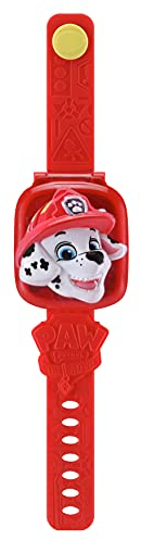Vtech PAW Patrol Marshall-Lernuhr – Kinderuhr mit digitaler Anzeige, Timer, Stoppuhr, Wecker und lustigen Spielen – Für Kinder von 3-6 Jahren