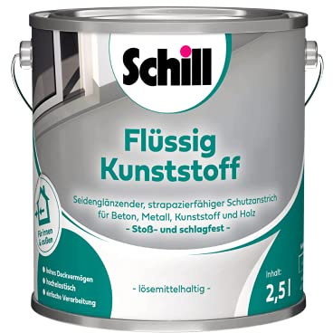 Schill Flüssig Kunststoff (2,5 Liter, Silbergrau RAL 7001)