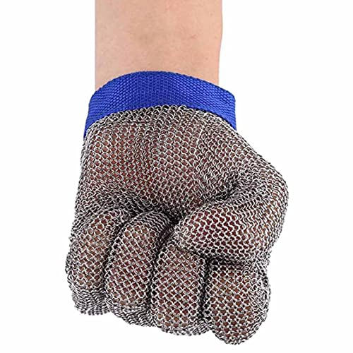 Schnittfeste Handschuhe Hochleistungs-Schutzhandschuhe Der Stufe 5 Für Sicherheitswerkzeuge Für Die Fleischverarbeitung In Der Küche(Size:L/A 1er Pack)