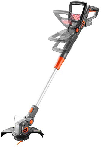 Fuxtec Coupe Gazon/Coupe Bordure à Batterie 20V FX-E1RT20 – sans Batterie Li-ION ni Chargeur – Largeur de Coupe 25 cm