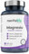 Magnesio puro. Citrato de magnesio 1545 mg + Bisglicinato de magnesio 600 mg + Vitamina C, B6, B1, B5. Reduce Cansancio y Fatiga. Alivia el dolor articular y muscular. 120 cápsulas vegetales.