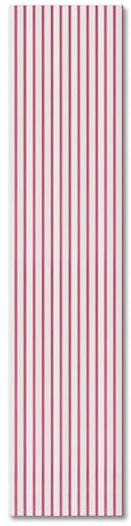 KAISER plastic® Akustikpaneele | Farbe: Pink/Weiß | Wandpaneele in verschiedenen Formaten | Lamellenwand in Pastellfarbe | moderne Wandverkleidung (120 x 60 cm)
