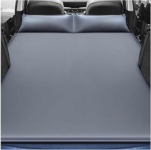 HEAU Auto Luftmatratze für Mercedes Benz A Class W169 2004-2012, Tragbar Aufblasbares Matratze, Auto Luftbett, Dickere Autobett, Auto Matratze, Kofferraum Luftkissen,D-Grey
