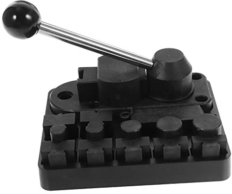 KONTONTY Ringbieger schmuck werkzeug schmuckwerkzeuge Schmuckdesignwerkzeug Ringbiegewerkzeug Ohrringe machen Ringwerkzeug Münzring Ringpresse Bausatz zur Herstellung von Ringen Abs Black