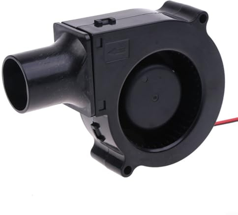 Gebläse 100V - 240V AC Radialventilator Mit Einstellbarer Geschwindigkeit, Gebläse Zum Wechsel Des Belüftungsventilators, Turbinengebläse Für Heizungen, Grill, BBQ, Picknick