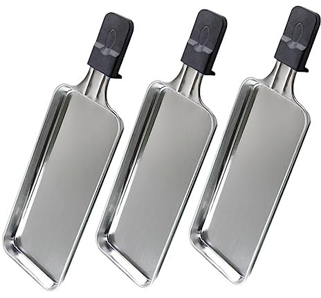 HOLIDYOYO Teglia Rettangolare In Acciaio Inossidabile Per Forno Elettrico 3 Pezzi