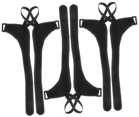 Milisten 6 Pièces Sangles de Poignet pour Bâtons de Ski de Accessoires de Randonnée Ski Prévention Chutes Confort Optimal