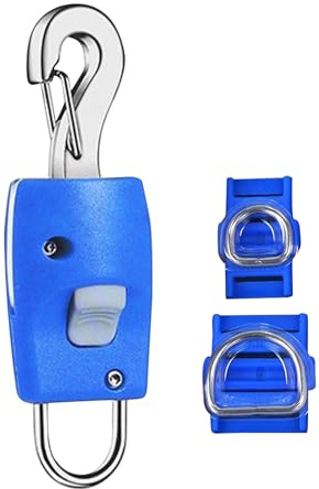 Clip for Dog Leashes - Automatic Connection Dog Collar Safety Clip | Harness Locking Connector for Backyard Walking Picnic Outgoing Hiking Garden