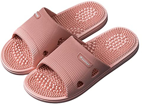 GZKDKZB Pantoufles de Massage par acupression, Sandales thérapeutiques de réflexologie, pour Hommes et Femmes, Chaussures d'intérieur, Massage des Points d'acupuncture pour soulager la do