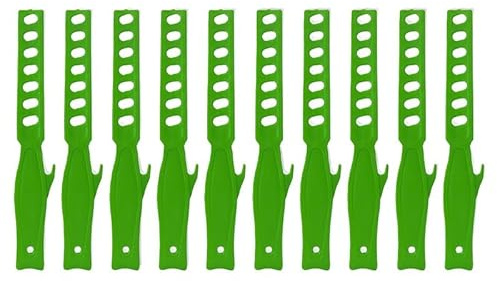 Getdoublerich Agitador de pintura, 10 unidades, varilla mezcladora de plástico reutilizable para mezcla de revestimiento de resina epoxi, mezclador multiusos