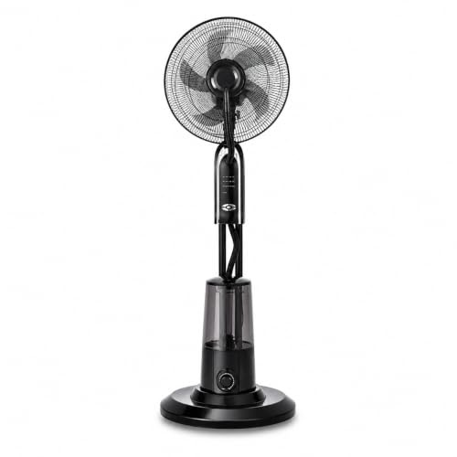 Mixtric Ventilador nebulizador de pie con depósito de 3,2 L, Ventilador de 5 aspas