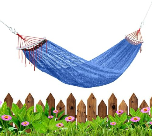 Rephängmatta Portabelt Mesh Sovsäng Och Gungnät | Utomhushängmatta Utan Ställning För Campingplats, Bakgård, Trädgård, Gårdsplan, Uteplats, , Och Resa, Ryggsäcksvandring