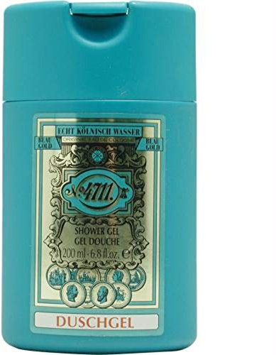4711 Shower Gel 200 ml pour adultes, avec format pratique, solution polyvalente