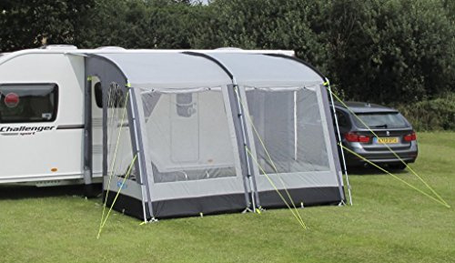 Kampa Rally 330 Caravan Porch Awning Pearl Grey CE740497