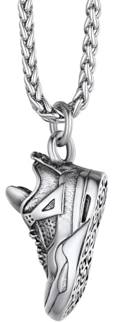 Richsteel Edelstahl Herren Sportschuhe Anhänger Männer Sportschuhe Kette Hip pop Schmuck für Sportjunge