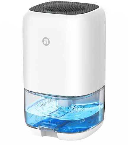 Dehumidifier, 35 OZ Small Dehumidifiers for Bedroom for Home, Quiet with Auto Shut Off, Dehumidifiers for Bedroom (280 sq. ft), Bathroom, RV, Closet, White